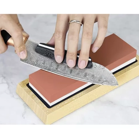 Kamienie do Ostrzenia Ostrzałka Noży Osełka Zestaw Kamień Wodny Gradacje RUHHY