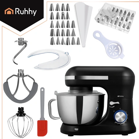 Robot Planetarny Kuchenny RUHHY Misa 4,5L Wielofunkcyjny Mikser do Ciasta