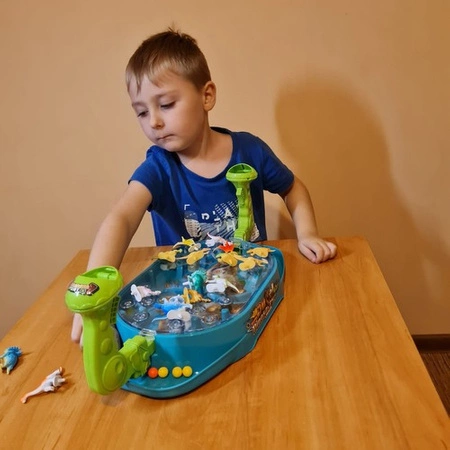 Gra Dinozaury Zręcznościowa dla Dzieci Dinozaur Bitwa Dinozaurów Strzelanka KRUZZEL