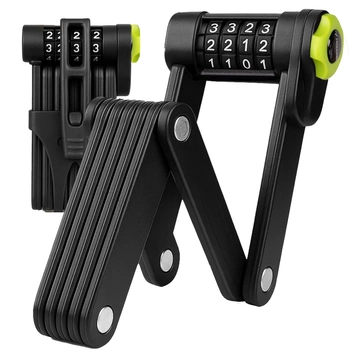 Zapięcie Rowerowe Składane Blokada do Roweru Mocne Zabezpieczenie na Kod Trizand 25733