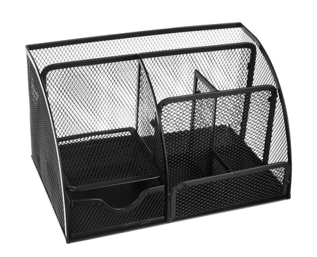 Przybornik na Biurko Organizer 6 Komór + Szufladka MAALEO