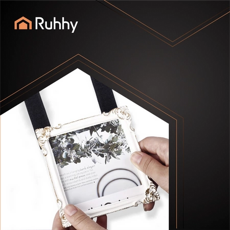 Taśma Rzep Samoprzylepna z Klejem 25 mm Czarny 5 mb Zestaw Haczyk Pętelka Ruhhy 24237