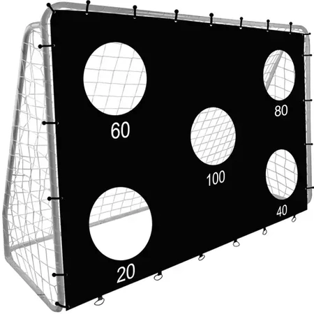 Bramka Piłkarska Duża Metalowa Treningowa + Mata TRIZAND