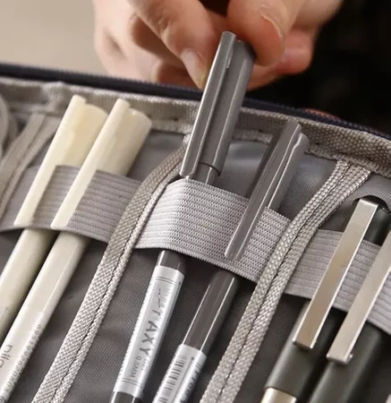 Duży Organizer Podróżny na Kable Ładowarki Przewody do Kabli Etui + Uchwyt TRIZAND