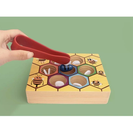 Gra Plaster Miodu Montessori Pracowite Pszczółki KRUZZEL