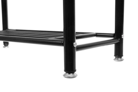 Stojak Wieszak na Ubrania Pólki Haczyki Na Kurtki Buty Metalowy RUHHY