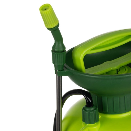 Opryskiwacz Ciśnieniowy Ręczny Ogrodowy Długi Zasięg Lanca + Wąż 150cm 5l Gardlov 25581