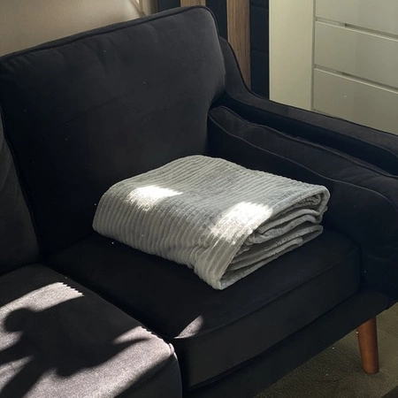 Koc Narzuta Pled na Łóżko Miękki Gruby Ciepły XXL Dwuosobowy 160x200 cm RUHHY