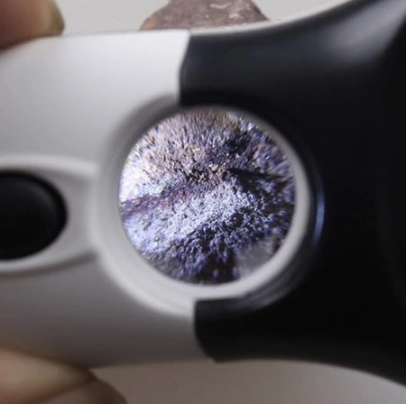 Lupa Szkło Powiększające do Czytania z Podświetleniem Podwójna 3 Diody LED IZOXIS