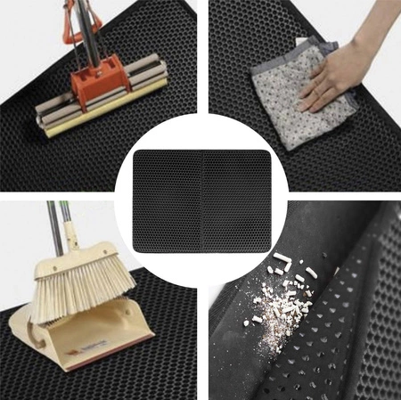 Mata Wycieraczka pod Kuwetę dla Kota PURLOV