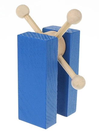 Klocki Drewniane Domino Układanka Kolorowe 1131szt KRUZZEL