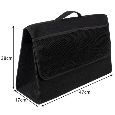 Organizer do Bagażnika Torba do Auta Samochodu Samochodowy na Rzepy Sztywny XTROBB