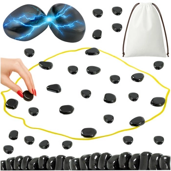 KAMIENIE MAGNETYCZNE SZACHY KRUZZEL GRA STRATEGICZNA MAGNETYCZNA 40 KAMIENI