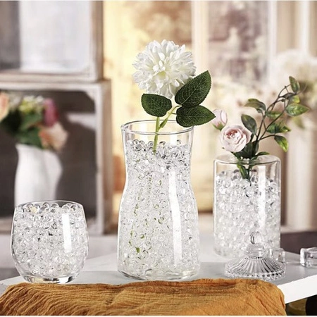 Kulki Żelowe Przezroczyste Hydrożel Ziemia Podlewanie do Kwiatów 10000 szt GARDLOV