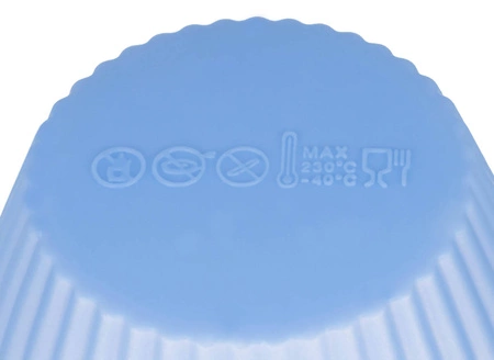 Foremki Silikonowe 12 szt Forma Blacha na Muffinki RUHHY