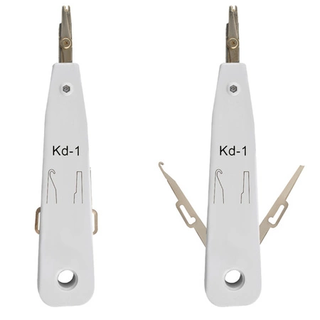 Tester Kabli RJ45 RJ11 Zestaw Narzędzi Sieciowych Ściągacz Zaciskarka 145el Bigstren 25834