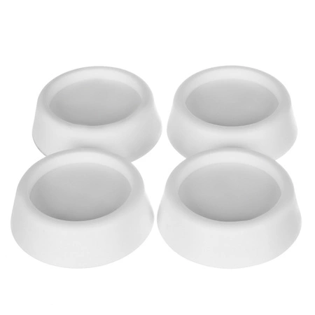 Podkładki Antywibracyjne pod Pralkę Zmywarkę 4 szt Nóżki z Gumy do Pralki RUHHY