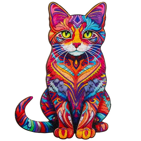 Puzzle Drewniane Układanka Klocki dla Dzieci Dorosłych Gra Logiczna Prezent KRUZZEL