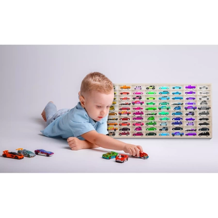 Półka na Autka Resoraki Auta typu Hot Wheels 80 KRUZZEL