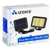 Lampa Solarna 120COB Czujnik Ruchu Zmierzchu Pilot IZOXIS