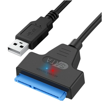 Adapter Sata USB SSD 3.0 do Dysku HDD na Dysk Kabel Przejściówka Dysków 2,5 Izoxis 26096