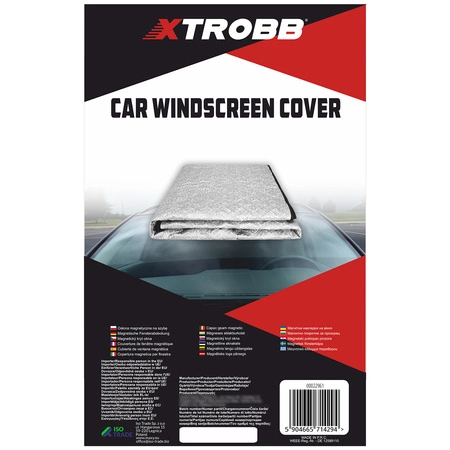 Mata na Szybę Samochodu i Lusterka Auta Osłona Antyszronowa Przeciwszronowa XTROBB