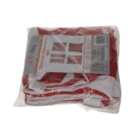 Poszewka na Poduszkę 40x40 cm Dekoracyjna Jasiek Plusz Świąteczna Święta x4 RUHHY