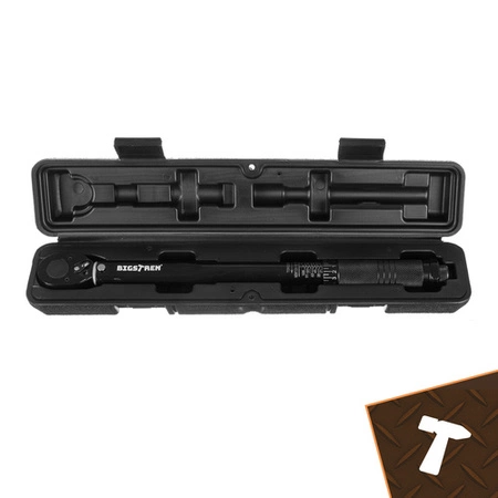 Klucz Dynamometryczny 3/8" 7–112 Nm BIGSTREN Etui z Blokadą i Certyfikatem