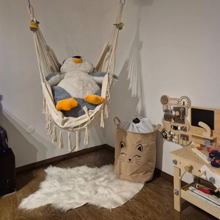 Kosz na Zabawki Ubrania Pojemnik Pranie Bieliznę Organizer Duży Zamykany XL KRUZZEL