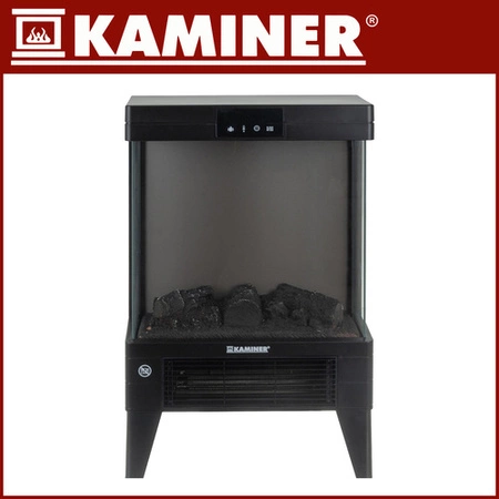 Kominek Elektryczny KAMINER 2000W Grzejnik Termowentylator Funkcja Grzania