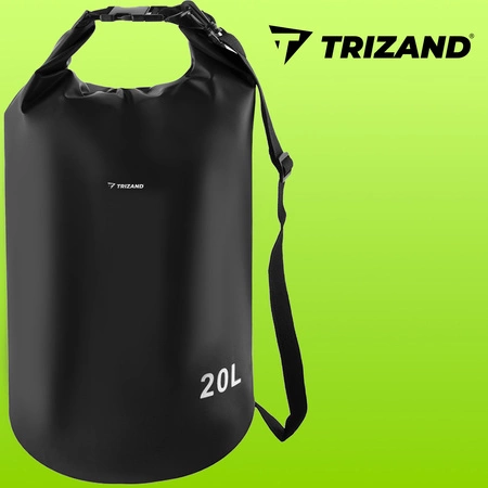 Worek Wodoodporny Wodoszczelny na Kajak Torba 20l Wodoszczelna Plecak Mocny TRIZAND