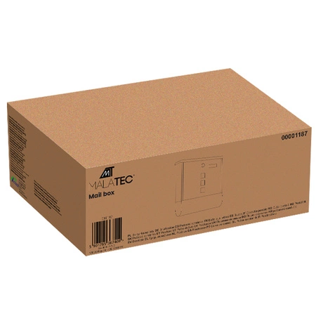 Skrzynka na Listy Pocztowa Gazety Pocztę Napis Duża Listowa A4 do Domu MALATEC