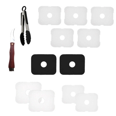 Suszarka do Grzybów Owoców Warzyw Ziół Duża Tacki + Sita Maty Nóż Szczypce RUHHY 25928