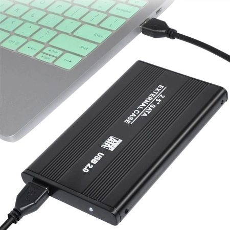 Obudowa Dysku HDD 2,5 Alu USB 3.0 Sata Etui Kabel ISO TRADE
