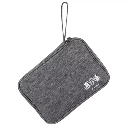 Duży Organizer Podróżny na Kable Ładowarki Przewody do Kabli Etui + Uchwyt TRIZAND