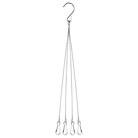 Lampa do Wzrostu Roślin Panel do Uprawy 225 LED + Liny Mocna 36W Wisząca GARDLOV