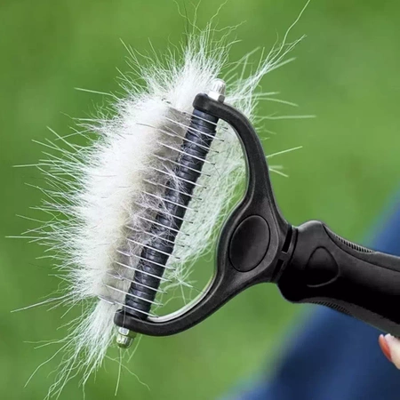 Trymer Zgrzebło do Kołtunów Usuwa Martwy Włos Psa PURLOV