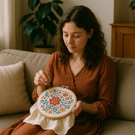 Mulina Zestaw do Haftu Haftowania Muliny Kolorowe Nici do Wyszywania 50szt Maaleo 25680