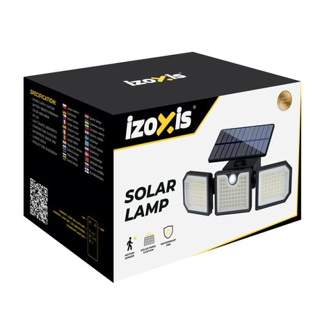 Lampa solarna 167LED 500lm Izoxis 24633