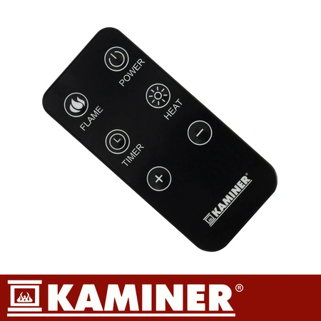 Kominek Elektryczny Wolnostojący 2000W 2 Funkcje Grzejnik Termowentylator Kaminer