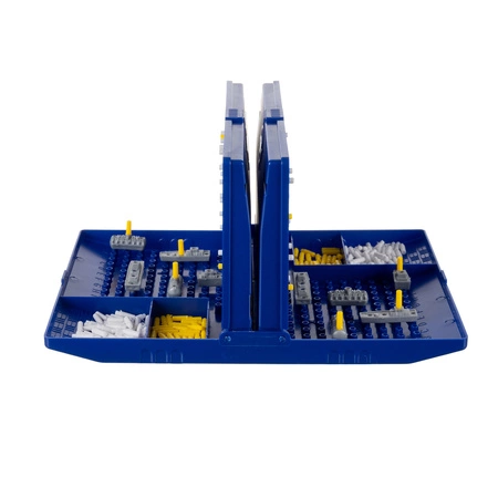 Gra w Statki Okręty Walizka Bitwa Morska Strategiczna Logiczna Kieszonkowa ISO TRADE