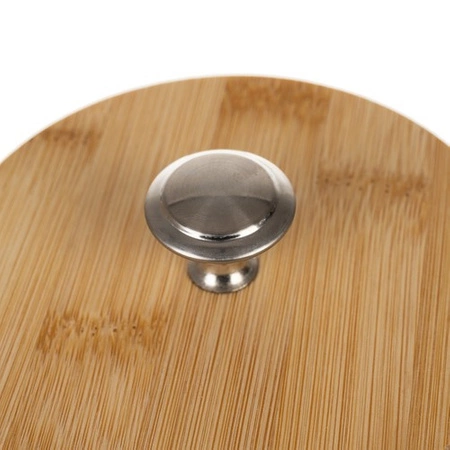 Zestaw Pojemników Metalowych 4 Pojemniki na Żywność Kawa Herbata Sól Cukier RUHHY