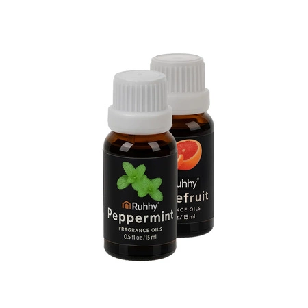 Olejki Zapachowe do Dyfuzora Patyczków Kominka Nawilżacza Zestaw 10 x15 ml RUHHY