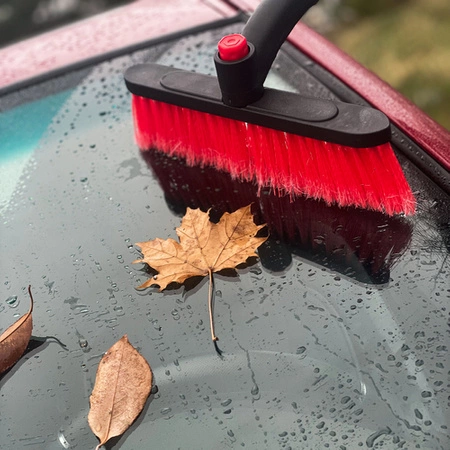 Teleskopowa skrobaczka typu PREMIUM do szyb i szczotka do odśnieżania – idealna na zimowe warunki!