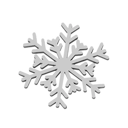 Bombki Choinkowe Drewniane Ozdoby na Choinkę 20 szt Duże Nietłukące Białe RUHHY