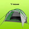 Namiot Turystyczny 4 Osobowy Kampingowy Wodoodporny Przedsionek Moskitiera TRIZAND