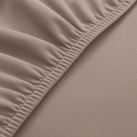 Pokrowiec na Krzesło Beżowy Uniwersalny Miękki Pokrowce na Krzesła x6 Ruhhy 25989