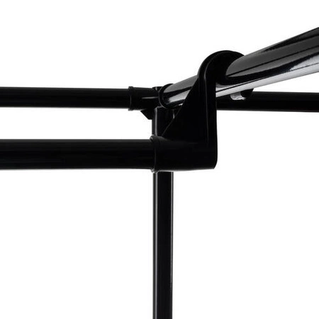 Wieszak na Ubrania Buty Podwójny Stojak Stojący Loft Duży Szafa Garderoba RUHHY