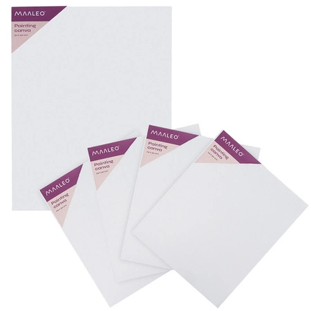 Zestaw do Malowania Maaleo Farb Malarski Artystyczny Sztaluga Płótno Pędzle