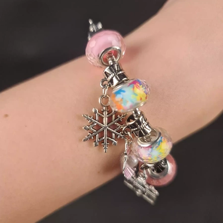 Zestaw do Robienia Biżuterii Bransoletek DIY 70 el KRUZZEL